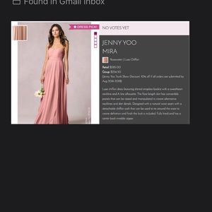 Jenny Yoo Mira bridesmaid dress